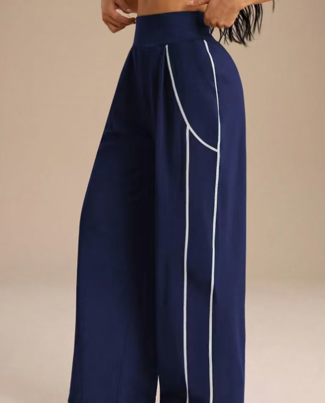 Wide leg loose casual sports pants  E1465